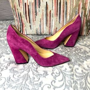 Brand New RARE Nine West Pink Purple Pump Size 9